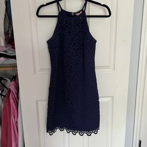 navy lily pulitzer dress